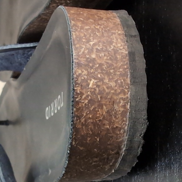 Torrid Sandals Faux leather Size 11.5 women's Extra wide - Picture 4 of 12